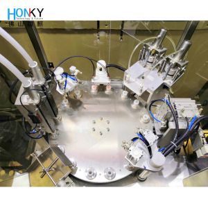 Essential 40 BPM Automatic Bottle Filling Machine Lotion Bottle Filler