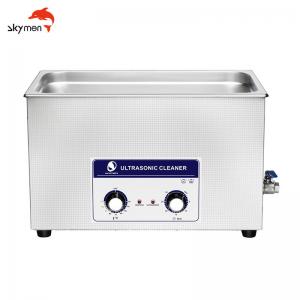 China Mechanical Durable Rugged Ultrasonic Bath Cleaner 30L 500W For Sonicator Auto Parts on sale