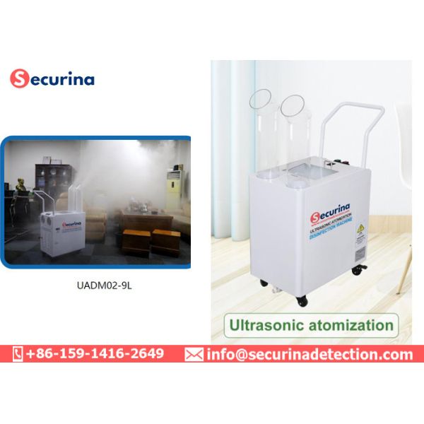 Ultrasonic Mobile Sanitizer Sterilization Equipment Wired / Wireless Power Supply