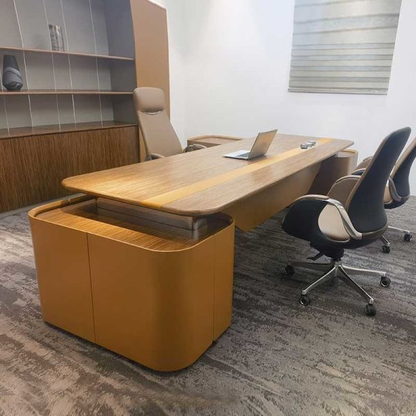 Modern L Shaped Office Computer Desk Executive Corner Office Desk