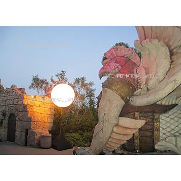 Battery Powered DC80W 400W LED Lighting Inflatable Balloon In Corporate Event