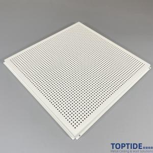 Quality Decorative Steel 2x2 Acoustical Ceiling Tiles Acoustic Building Open Tee Grid Aluminum Materials for sale