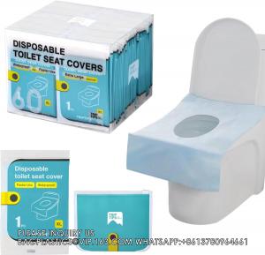 China Toilet Seat Covers Disposable Toilet Seat Cover Paper Toilet Liners for Bathroom, Travel, Camping, Kids Potty Training on sale