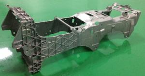 China Powder Coating Magnesium Auto Parts Laser Cut Capital Equipment Seat Back Bracket on sale