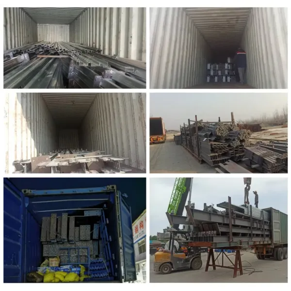 54 M2 Prefab Lightweight Steel Frame Garage Carport Storage Shed