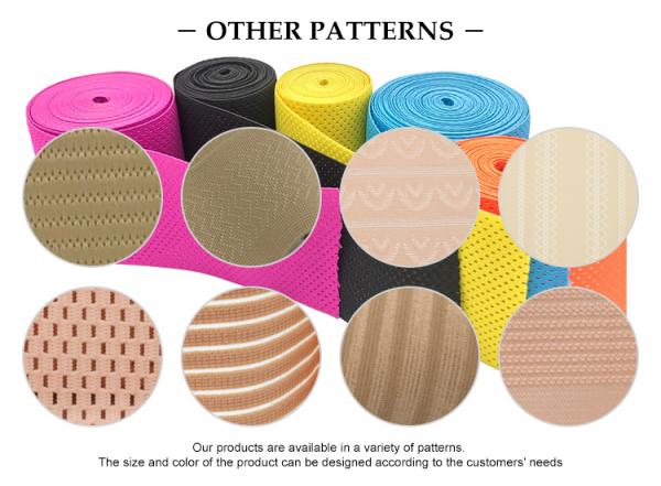 23mm Woven Elastic Band Nylon Spandex Non-slip Belt Shoes Webbing Garment Bags Not Support Eco-friendly Home Textile