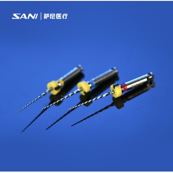 Children Endodontic 3pcs/Pack Niti Rotary Files ISO Certification