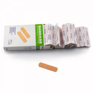 Quality Nontoxic Durable Adhesive Band Aid , Multipurpose Flexible Fabric Bandages for sale