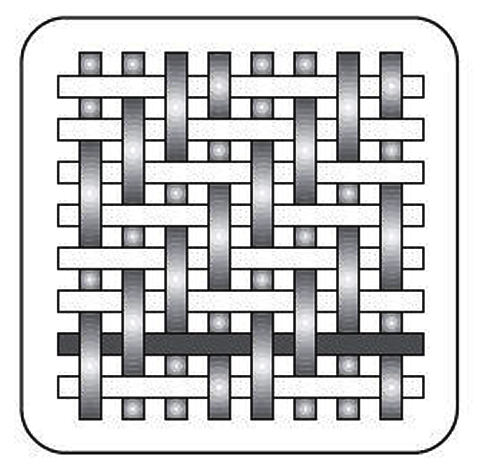 650mesh/Inch Twill Weave Pattern, Square Hole Wire Mesh, Stainless Steel