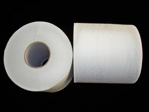Quality Environmental 500 Sheets Natural soft recycled toilet paper rolls with core for sale