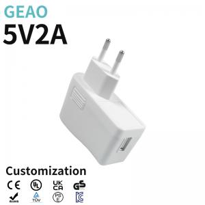 Quality 5V 2A USB Wall Charger ABS PC Material Usb C Wall Plug Charger Adapter for sale