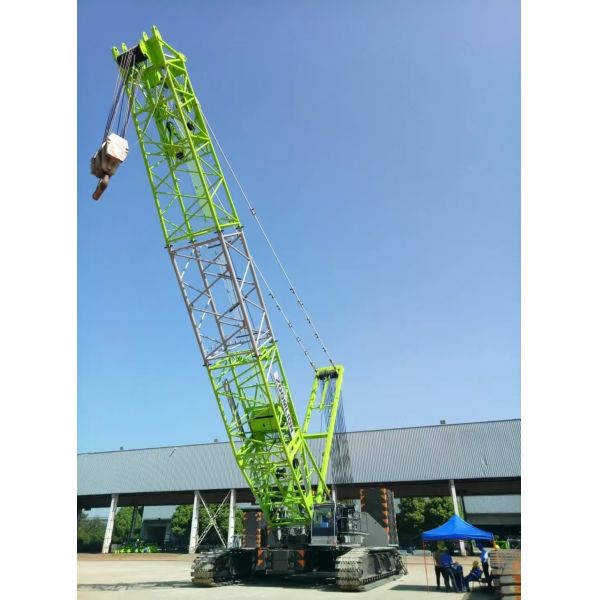 Used Hydraulic Crawler Crane 2020 Model ZOOMLION ZCC5200S Boom 106m With Superlift
