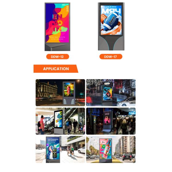 Easy installation P4 P5 P6 P8 P10 10000nits 3840hz mupi outdoor display led signage display digital