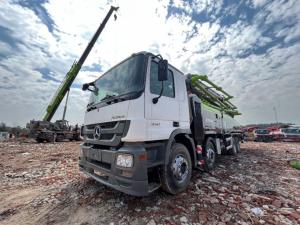 Quality Refurbished 2013 ZOOMLION 52m Concrete Pump on Mercedes-Benz for sale for sale