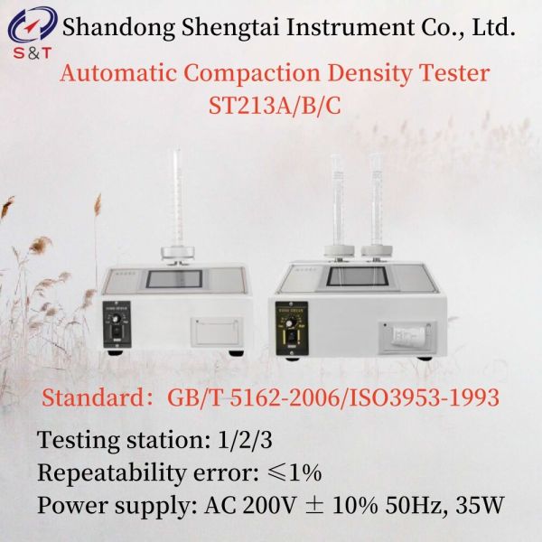 Automatic Compaction Density Tester 35w With Touch Screen Display