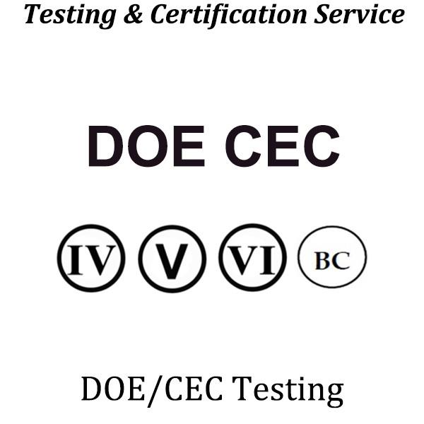 Buy CEC Certification;CEC Certification Test Method Introduction； at wholesale prices