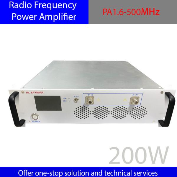 Buy 250W Integration RF Power Amplifier PA1.6-500MHz for EMC Testing Signal Amplification Input port standing wave ≤2.0 at wholesale prices