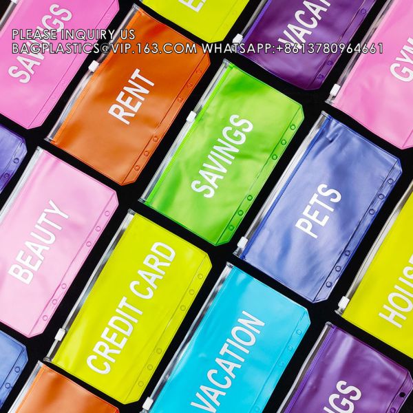 Budget Organizer Cash With Zipper Envelopes, purse Money Saving Challenge Binder, A5 Money Saving Budget Binder