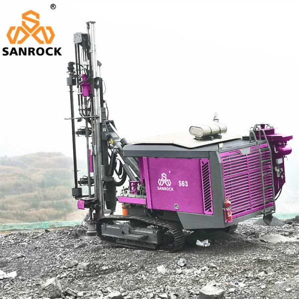 Mining Drilling Rig Hydraulic Automatic Drill Pipe Changing Blast Hole Drilling Machine