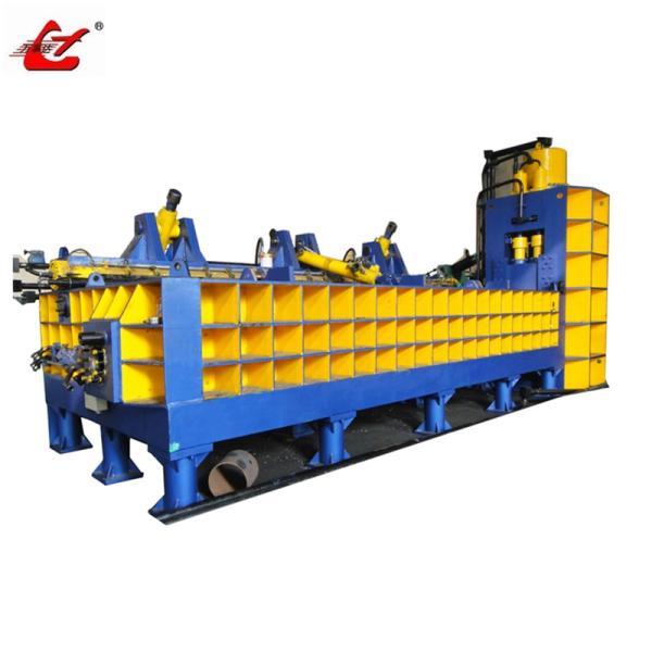 Buy Omron Japan PLC Scrap Metal Compactor Machine For Automatic Scrap Compression at wholesale prices