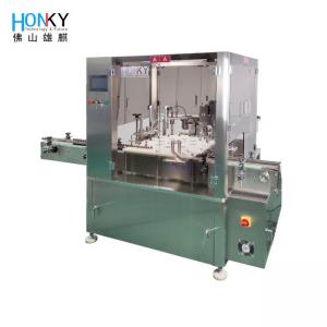 China Automatic 15ml Glass Bottle Filling Capping Machine With Servo Capping Head on sale