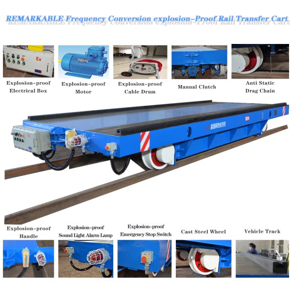 Explosion Proof Railroad Transfer Cart