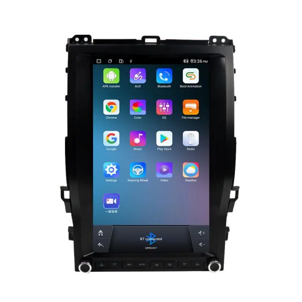 13.6 Inch 4+64 Android GPS Car Navigation Multimedia For 2002-2009 Prado/LX470