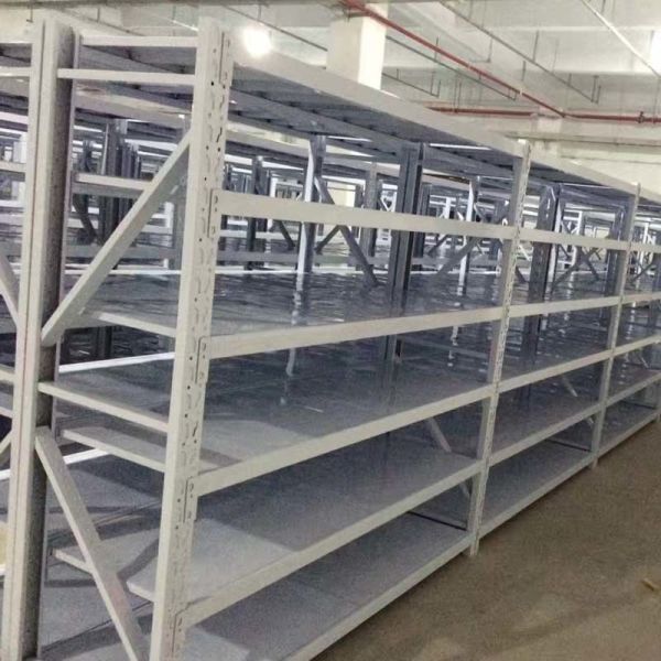 Close-up of medium-duty rack structure