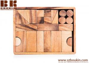 Quality Building Block Set - Natural Wood Toy Educational Toys Wooden toy for sale