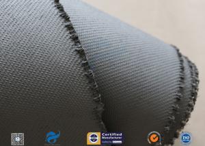 Quality 1600gsm Grey Thermal Welding Blanket Materials Silicone Coated Fiberglass Fabric for sale