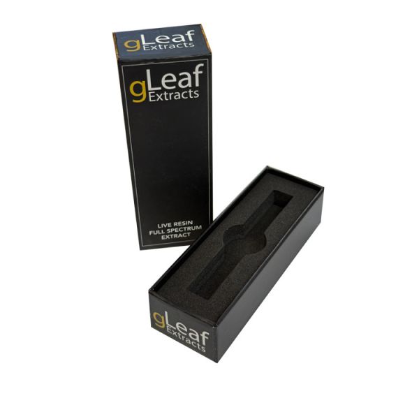 Child Resistant Cigarette Paper Box Sleeve Drawer Box With Eva Foam Insert