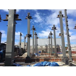 Workshop Fabricate Steel Structure Buildings With 6 Floors In Maldive