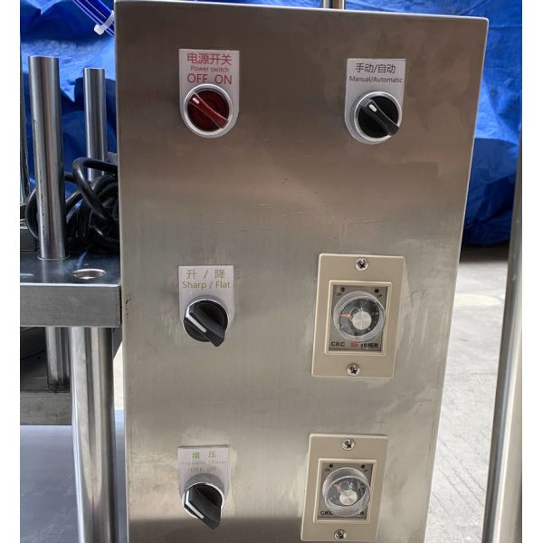 Semi-Automatic Eye Shadow Lab Scale Cosmetic Powder Pressing Machine