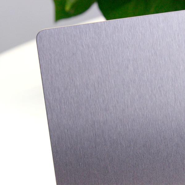 Cold Rolled Hairline Stainless Steel Sheet Metal 4'' X 8'' Inox Steel Sheet