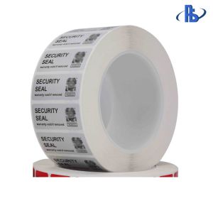 Silver Tamper Proof Hologram Stickers , Anti Counterfeit Security Seal Labels