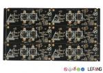 FR - 4 Black Ink 2 Layers Two Sided Pcb with Immersion Gold Surface Finish