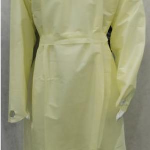 Quality PP+PE Coated Disposable Surgical Gowns Water Resistant With Thumb Loop for sale