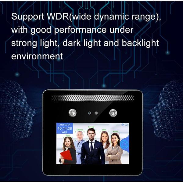 Multi Person WDR Face Recognition Attendance Machine For School