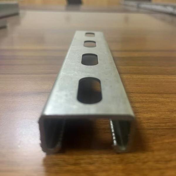 Galvanized Metal Strut Channel In Q195 Q235 Q345 50mm-300mm Slotted C Channel Steel