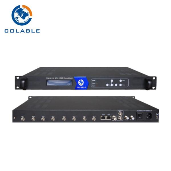 Buy DTV MPEG2 AV Modulator 8 In 1 SD DVB T Encoder Modulator COL5011U - 8CT at wholesale prices