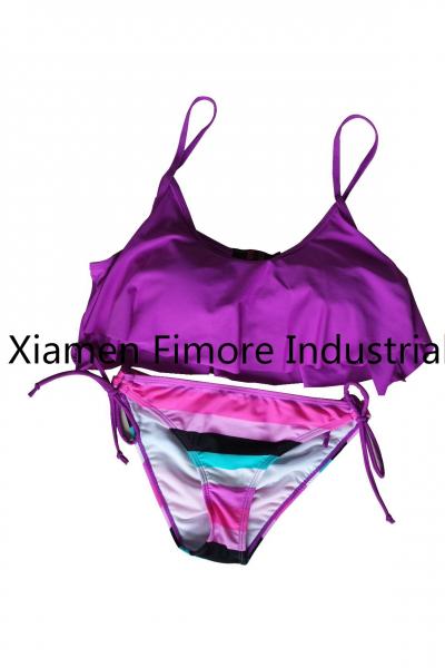 Buy 2016 summer women new Hot Sexy Bikini Push Up Padded Bra bikiniTriangle Bandage Set Swimsu at wholesale prices