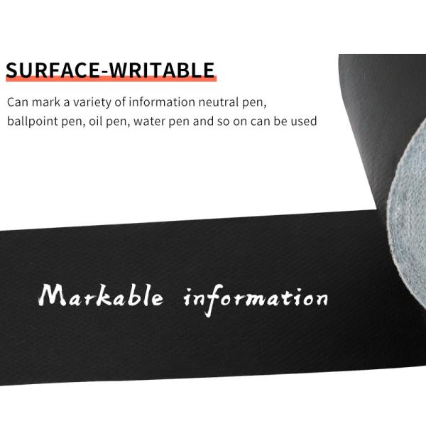 Custom Professional Strong Adhesive No Residue Matte Cloth Heavy Duty Black Gaffer Tape