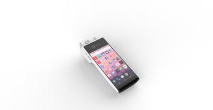 China Wifi Handheld Wireless Data Pos Terminal 5.5 IPS TFT LCD Display Multi Touch on sale
