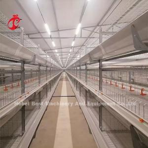 Quality Commercial A Type Broiler Chicken Cage And Farm Poultry House Building Design Mia for sale