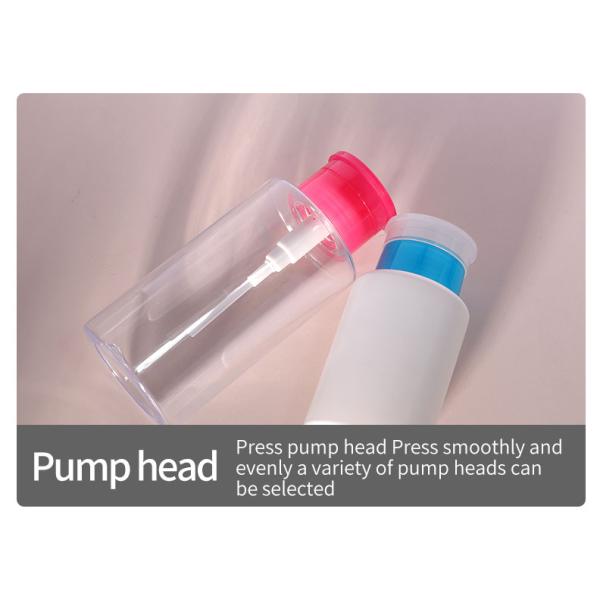 100ml 150ml 300ml PET Plastic Bottles Customized Nail Polish Remover Bottle For Makeup Tools