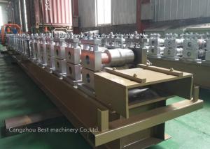 China Touch Screen Operate Shutter Door Roll Forming Machine PLC Control 5.5m X 1m X 1.4m Dia on sale