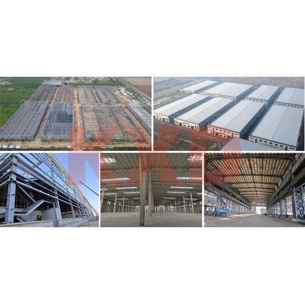 Curtain Wall Designed Pre-engineered Steel Frame Modern Prefab Workshop Building
