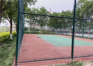 China European Pool Basketball Court Yard Temp Chain Link Fence 4.0mm With Long Life on sale