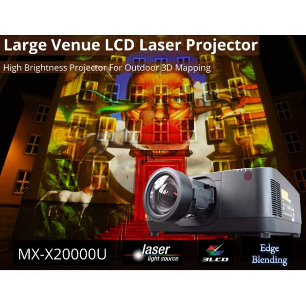20000 Lumen Laser Projector For 3D Video Projection Mapping
