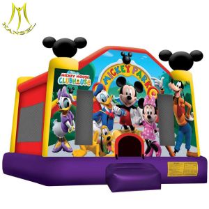 Quality Hansel Kids commercial indoor play house naughty indoor playground inflatable castle for sale